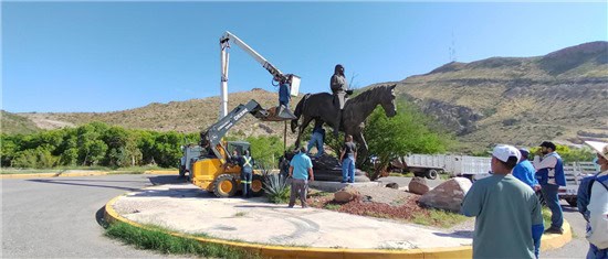 Restaurará y reubicará Gobierno Municipal estatua del Indio Victorio