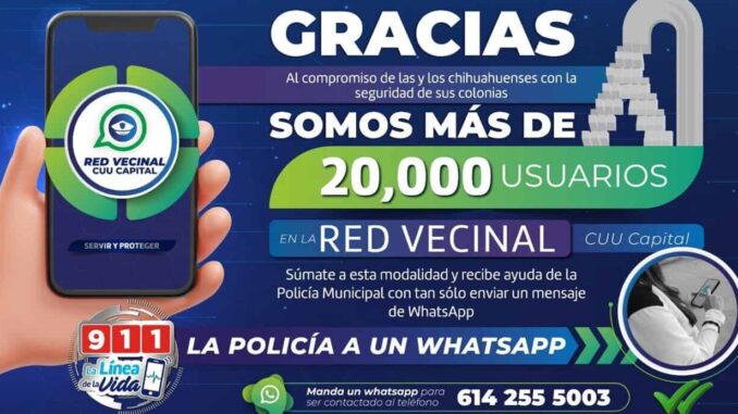 Invita DSPM a unirse a la “Red Vecinal CUU” para mejorar la seguridad en tu calle y colonia