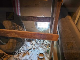 Roban equipo y material en taller eléctrico de la colonia Nuevo Triunfo