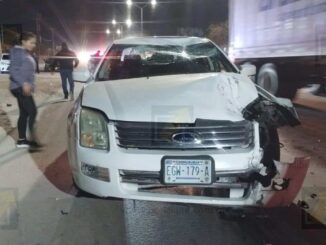 Motociclista resulta lesionado tras accidente en la carretera Aldama-Chihuahua