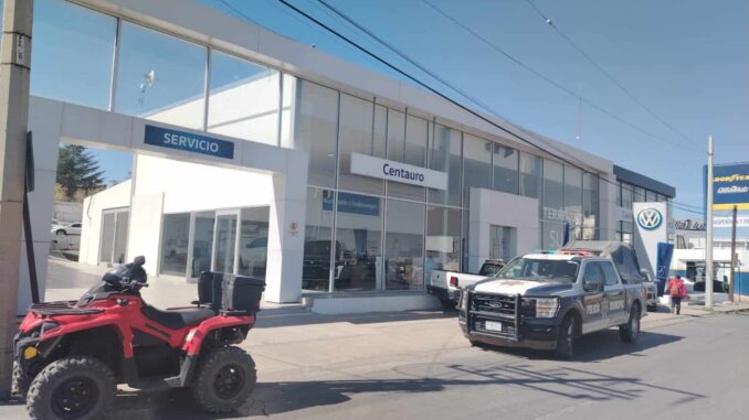 Robo en taller automotriz de Volkswagen