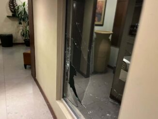 Vandalismo en hotel del Centro deja daños materiales