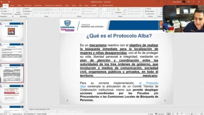 Comparte FEM experiencias en temas de ausentes con Fiscalía General de Baja California