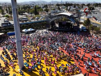 Rompe récord la capital por octava ocasión con 3 mil 368 bailarines en Polka Monumental 2025