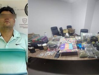 Captura Fiscalía en Operaciones estratégicas a presunto distribuidor de drogas exóticas