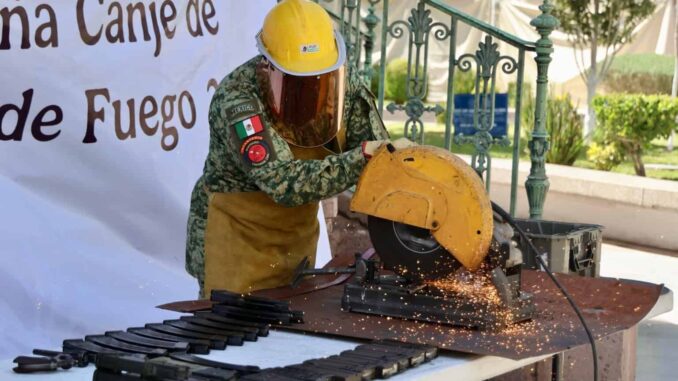 Responden chihuahuenses al programa de Canje de Armas 2025 en su primera semana