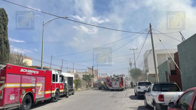 Incendio en bodega de la colonia Altavista consume varios refrigeradores 