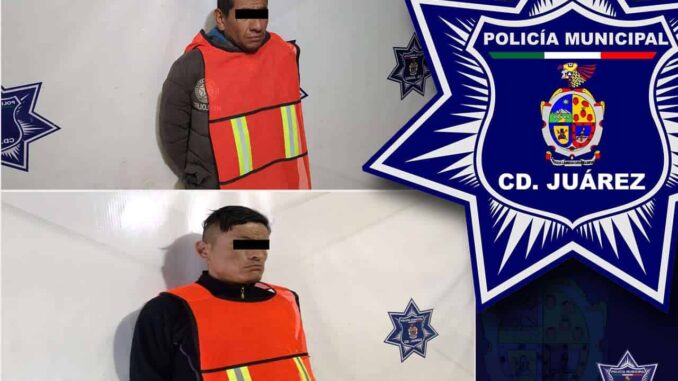 Detienen a dos que contaban con orden de aprehensión