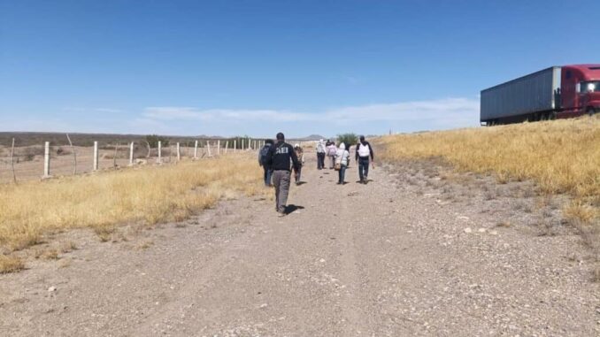 Realiza FGE trabajos de búsqueda de personas desaparecidas en la Zona Sur