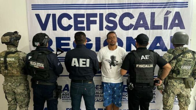 Captura AEI en Oaxaca a sujeto acusado de violar a una mujer y tratar quemarla en Juárez