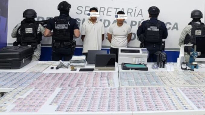 Desarticulan banda dedicada a la falsificación de documentos mexicanos y estadounidenses