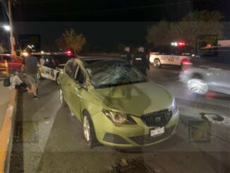 Choque con volcadura en Quinta Real deja una persona lesionada