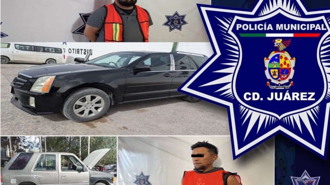 Detienen a dos por robar autos en Santa Rosa