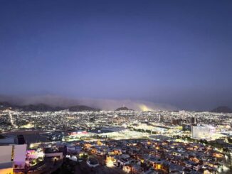 Calidad del aire baja por partículas de la tormenta de arena; Secretaría de Salud  extiende recomendaciones