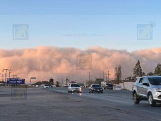 Tormenta de arena interrumpe la circulación entre Ojinaga y Aldama; se aproxima a la capital 