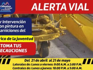 ¡Alerta vial! Pintará municipio guarniciones del periférico de la Juventud