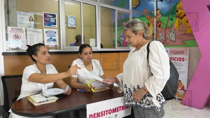 Invita PCE a jornada de densitometría ósea para prevenir la osteoporosis