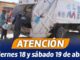 AVISO: Servicio de recolección de basura se suspenderá los próximos 18 y 19 de abril