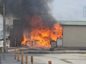 Incendio consume una casa en la colonia Paseos Camino Real; rescatan a dos perritos