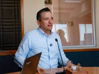 Exhorta Marco Bonilla a legisladores y senadores revisar el tratado del agua