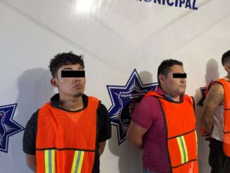 Consignan a 3 empleados de funeraria que golpearon a hombre