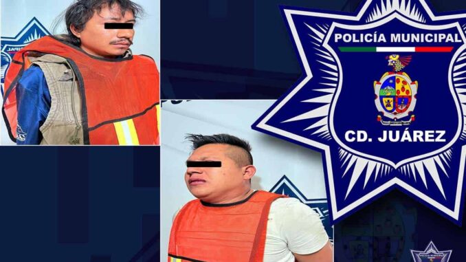 Arrestan a dos hombres por golpear a sus esposas