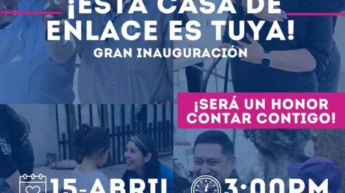 Diputados Nancy “La China” Frías y Alfredo Chávez invitan a la apertura de su Casa de Enlace Ciudadano