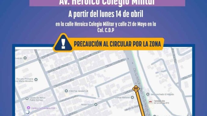 Instalará JMAS Chihuahua 116 metros de drenaje en la avenida Heroico Colegio Militar