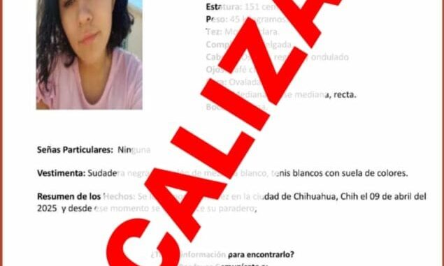 Localiza FEM a joven reportada ausente el pasado miércoles