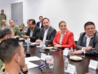 Maru Campos acuerda en Mesa de Seguridad reforzar campañas de prevención del delito y contra las adicciones