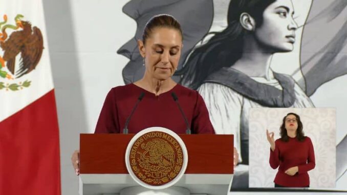 Frena Sheinbaum a Andrea Chávez, » no se debe adelantar nada»