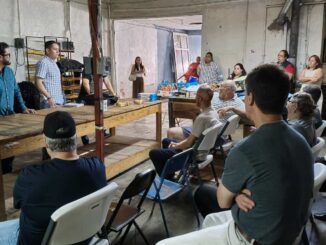 Sostiene reunión Policía Municipal y vecinos de Santa Rosa para más seguridad en la colonia