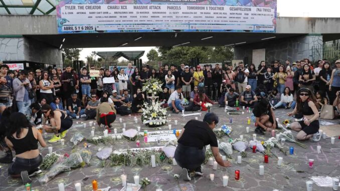 Sheinbaum lamenta muerte de dos fotógrafos en festival ‘Axe Ceremonia’ y pide que se investigue el caso