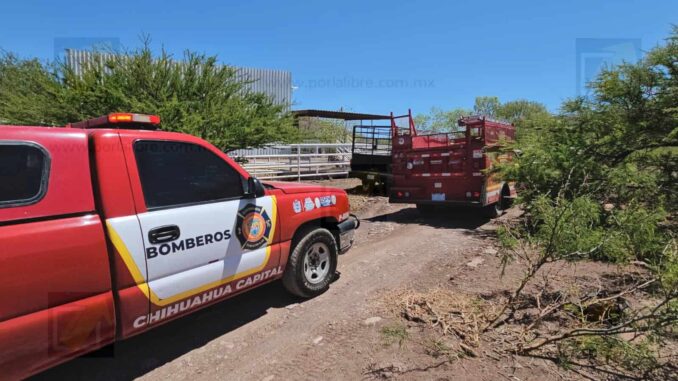 Localizan cuerpo al interior de un pozo en rancho de difícil acceso en salida a Cuauhtémoc 