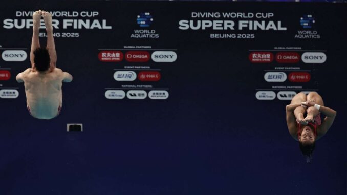 Equipo mixto de México se lleva el bronce en Copa del Mundo de Clavados