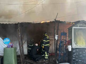 Incendio afecta varias viviendas en inmediaciones del Metro Lindavista