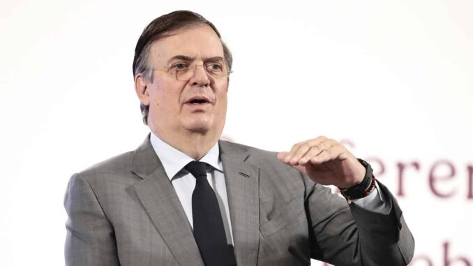 Se avanza con EE.UU. en materia comercial, México tiene una situación más favorable que otros países: Ebrard