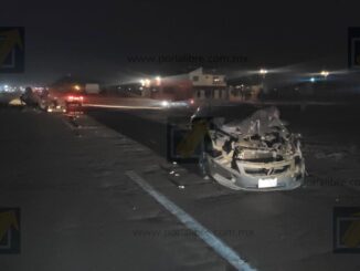 Accidente en la carretera Ciudad Juárez-Chihuahua deja varios lesionados