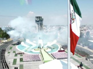 #Fotos Sheinbaum encabeza el 163 aniversario de la Batalla de Puebla