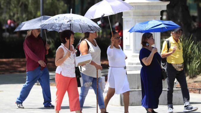 Onda de calor elevará la temperatura a 32ºC en CDMX