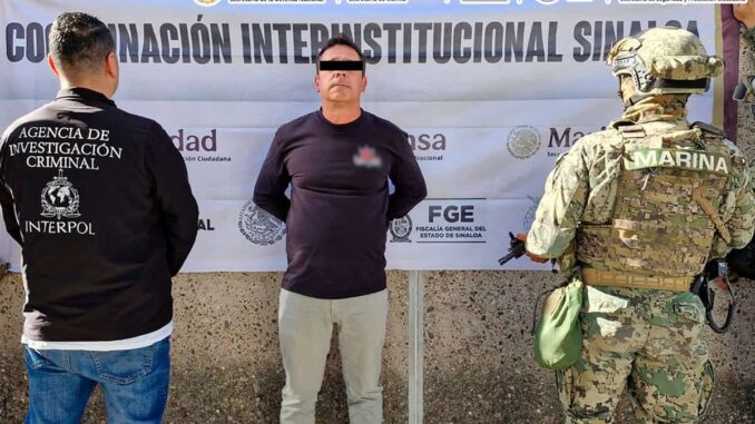 Detienen a ‘Chuy’, miembro del Cártel de Sinaloa pedido por EE.UU.