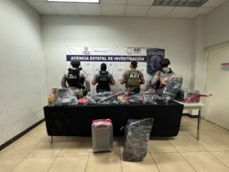 Asegura COE más de 20 kilos de droga, mil 393 cartuchos, una granada y cinco armas de fuego en Cd. Juárez