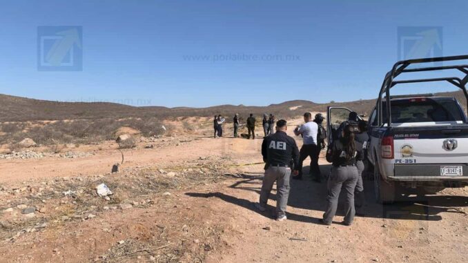 Hallan un ejecutado en camino a Carrizalillo 