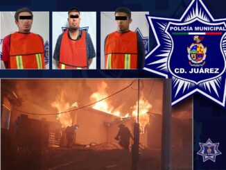 Arrestan a 3 hombres por incendiar viviendas