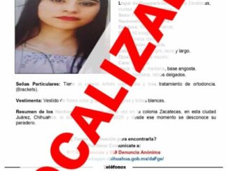 Localiza FEM a mujer reportada como ausente en Ciudad Juárez