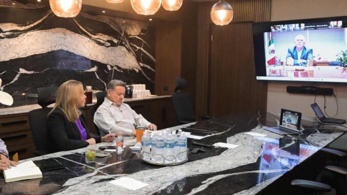 Maru Campos y gobierno federal analizan soluciones para reanudar exportaciones de ganado a EEUU