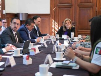Maru Campos encabeza Sesión de la Mesa de Seguridad en Palacio de Gobierno