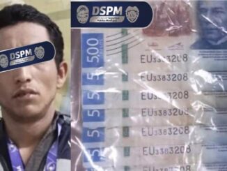 Pagaba con billetes de $500 falsos