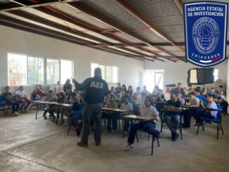 Mantiene GOECHI jornadas de intervención en planteles de Parral