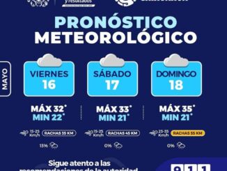 Calor en la capital, pronostican temperaturas de hasta 35°C para el fin de semana